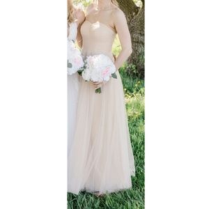 Azazie Lola Dress - Champagne